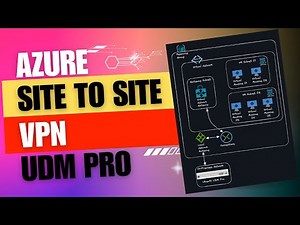 Azure Site to Site VPN with Ubiquiti UDM Pro