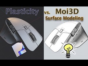 Plasticity 3D vs. Moi 3D | Surface Modeling Comparison | Pros and Cons of both Tools