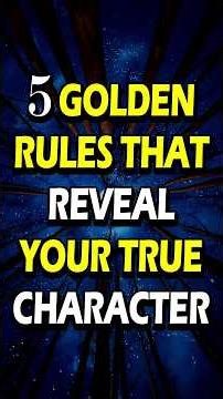 5 Golden Rules Most People Break—and Regret Later #stoicism #lifelessons #motivation