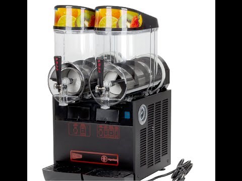 Grindmaster-Cecilware Product Demonstration | Frozen Granita dispenser and Countertop Griddle