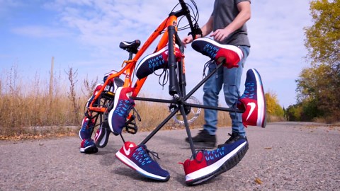 Epic Cycling | Truly Unique Shoe Bicycle