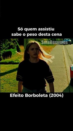 Only those who watched it know the impact of this scene. The Butterfly Effect 2004
