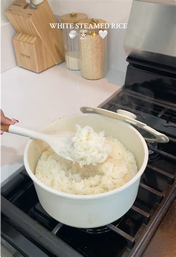 Perfectly Cooked White Steamed Rice Recipe