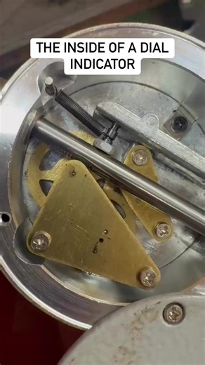 7.7K views · 48 reactions | Husband sent me a video of the inside of a dial indicator. #dialindicator #insidescoop #mechanical #toolsofthetrade #prettycool | The Mad Brooker | Facebook