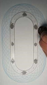 Turquoise blue — infinite precision in motion.Episode [1] · The beginning of the Spirograph Series