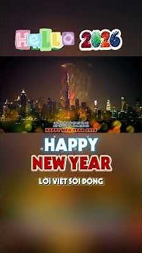 Happy New Year Lời Việt | Cover Sôi Động Mừng Năm 2026 | Countdown 2026