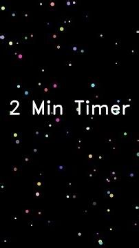 ⏳ 2 Minute Countdown Timer | Confetti Animation | Time's Up Alert
