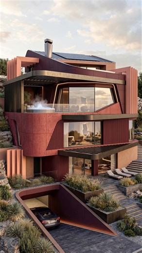 TimelapseBuilding a modern house in timelapse 🏠#construction #modernhouse #architecture #QuickBuild