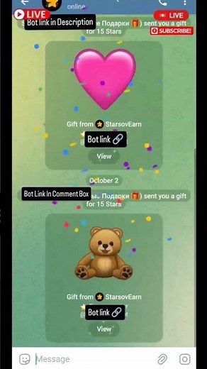 Free Telegram Stars ⭐ | 100% working bot | Check Comment Section For Bot Link