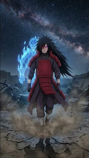 Madara Uchiha 4K Wallpaper 👑🔥When the ghost of the Uchiha walks…the world remembers fear.#Madara