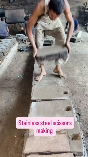The making of stainless steel scissors #factory #process #stainlesssteel #scissors Disclaimer: credit to the owner of this video | Liza B. Buchan