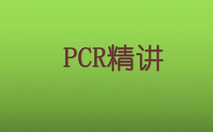 PCR精讲－2020.3.12