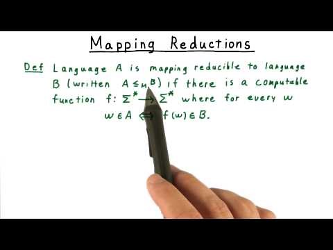 Mapping Reductions - Georgia Tech - Computability, Complexity, Theory: Computability