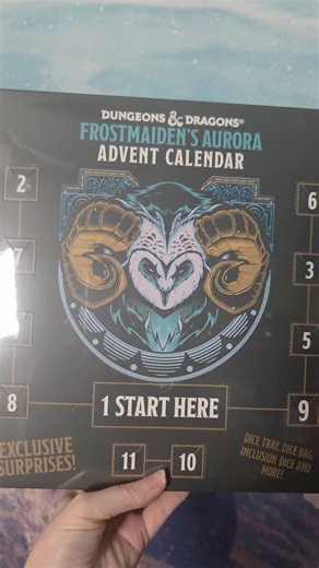 The official D&D Dice Adventure Calendar is here! | FanRoll