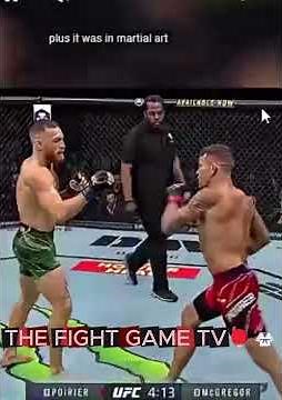 CONOR MCGREGOR VS DUSTIN POIRIER 3 FULL FIGHT HIGHLIGHT!