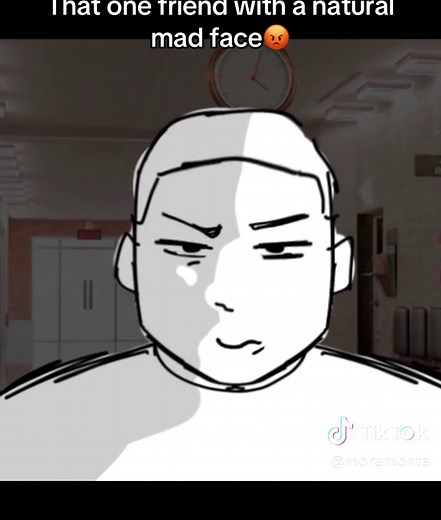 Understanding the Naturally Mad Face Phenomenon
