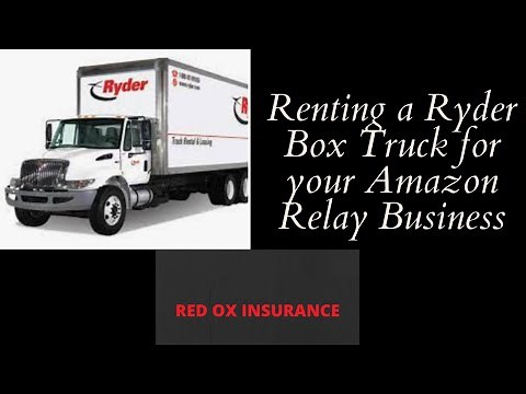 Renting a box truck for Amazon Relay. Ryder Truck Rental Review.