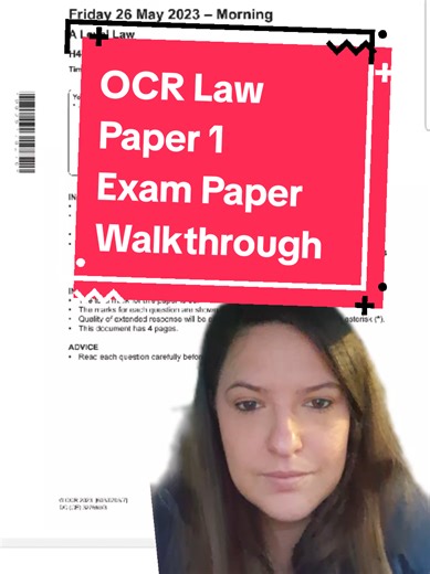 OCR Law Paper 1 Exam Walkthrough: Essential Tips