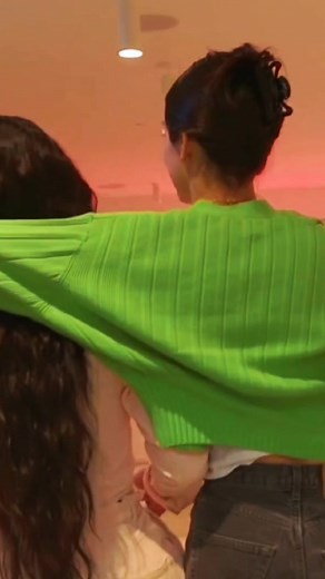 Kendall Jenner and Kylie Jenner Elevator Interaction