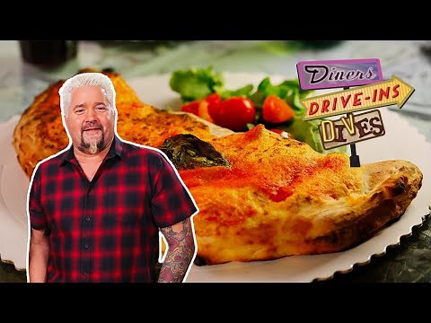 Guy Fieri Eats Pizza in Florence, Italy | Diners, Drive-Ins and Dives | Food Network