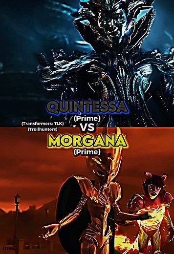 Quintessa vs Morgana Battle Scene Explained