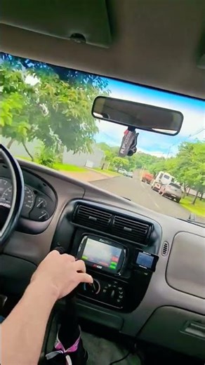 New blowoff sound of my 1996 Ford 4.0 V6 turbocharged #oldfordtruck #rangerv6 #blowoff #turbosound