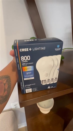 Too bright for breakfast, too dim for chopping? Switchable white bulbs = the mood your kitchen actually deserves. #CreeLighting #CreeLightingHome #SimplyBetter | Cree Lighting Home