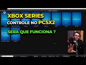 Configurando CONTROLE de XBOX SERIES no EMULADOR de PLAYSTATION 2 PCSX2, passo a passo...