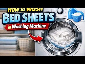 How to Wash Bed Sheets in Washing Machine