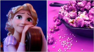Rapunzel's Purple Popcorn Recipe! | Chip and Company