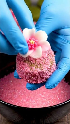 EASY Easter Cake Decorating Trick! 🐣✨ #Shorts