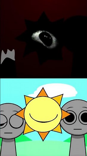 Sprunki Mr Sun Phase 1 Vs Phase 9