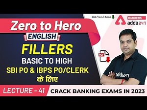 Fillers | Basic to High | English | Adda247 Banking Classes | Lec-41