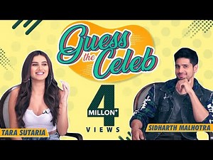 Tara Sutaria's Hilarious Antics For Sidharth Malhotra Will Make You Go ROFL | Guess The Celeb