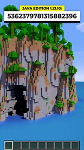 Minecraft jungle temple on a cliff island – epic seed reveal!
