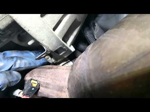 How to replace crank position sensor on 2005 to 2010 Cadillac STS 3.6 engine