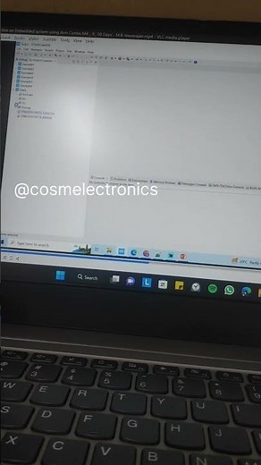Building Project on STM32 Cube IDE 💡 #cosmelectronics #stm32 #project #electronics #finalyearproject