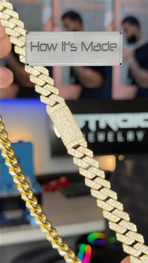 12MM Prong-Set Cuban 💎Fully iced with VVS moissanite stones Solid 925 silver base ✨🔥 Get yours now