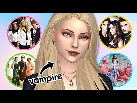 Creating Sims as Different Famous TV Shows in The Sims 4 ✨