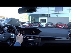 2014 Mercedes-Benz C-Class W204 C200 part 1 TEST DRIVE City Fuel Consumption Review