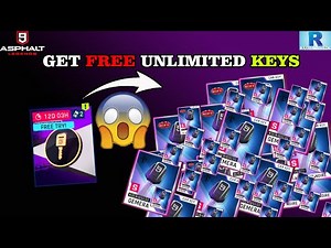 GET FREE UNLIMITED KEYS IN ASPHALT 9 | HOW TO GET FREE KEYS IN ASPHALT 9 | ASPHALT 9.