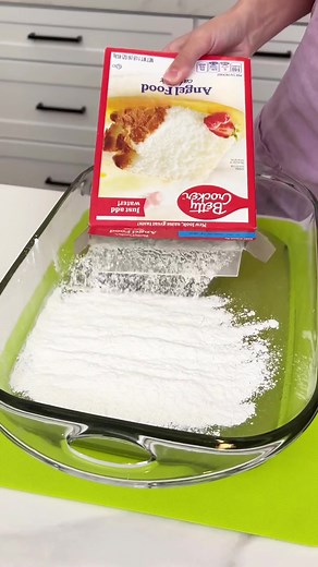 2 Ingredient Limeade Angel Food Cake