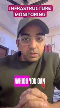 Infrastructure Monitoring in 60 Seconds ⚡️