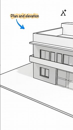Plan and elevation