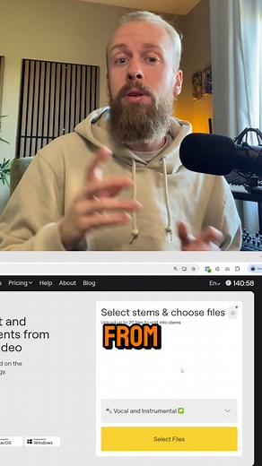 3 comments | Here's why LALAL.AI is the best vocal separator out there!   Visit the link in our bio to get started. Upload any song and split the lead vocals from the backing vocals + instrumental, & more. #lalalai #musicproducer #ai #aivocals #vocals #remixing | Lalal ai | Facebook