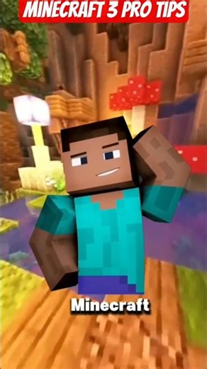👉 3 Minecraft Tips for survival That Can Save Your World 😱. #minecraft #minecraftshorts #gaming