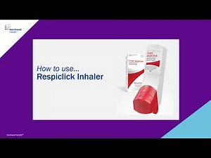 How to use … RespiClick Inhaler