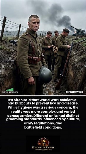 The Truth About Soldiers’ Haircuts in World War I
