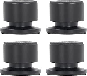 4 Sets Speaker Isolation Stand Feet, Isolation Feet for Speakers & Subwoofers, Adjustable Height, Non Slip Speaker Resonance Reducer, for Turntable Amp CD DAC Recorder, Wisoqun1q4hyvxi5