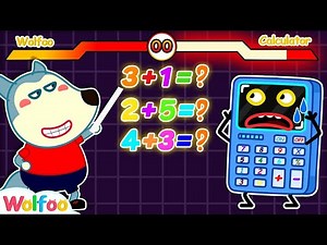 [Wolfoo Cartoon] Wolfoo, Stop Catching Super Calculator Do Math for You - Educational Video for Kids